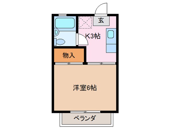 宇治山田駅 徒歩14分 2階の物件間取画像